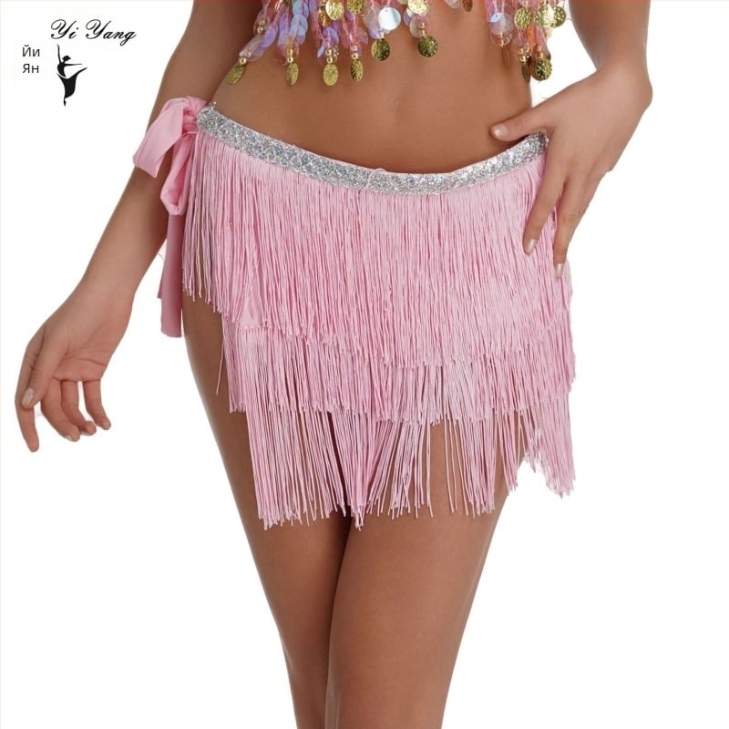 Пояс с ресни за Belly Dance и ханшова лента | Модал + Полиестер, Yiyang | Пролет 2023