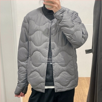 Мъжко леко пухено яке с качулка, Corduroy тъкан, 550 пух от бял гъска, Машинно пране, Зимна колекция 2024