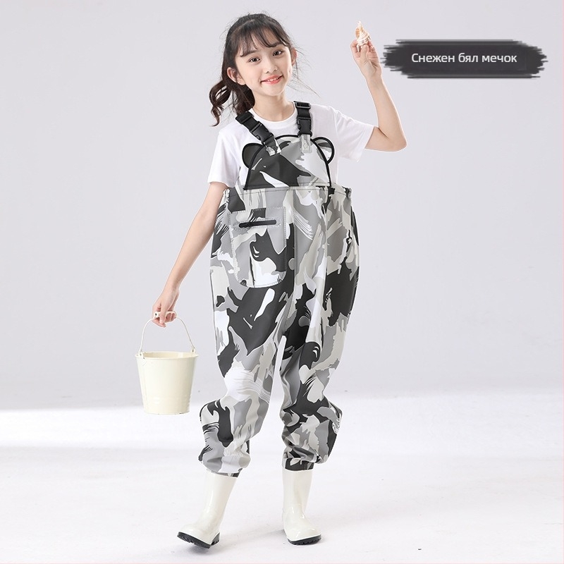 Детски водоустойчив гащеризон за водни забавления – бързосъхнещ, дишащ, ветроустойчив, износоустойчив