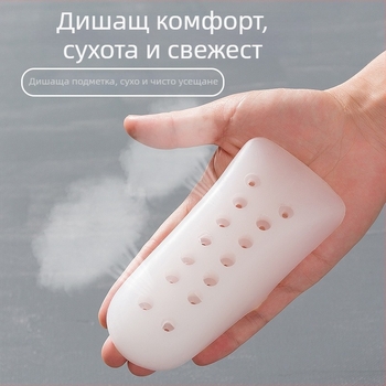 Стелка за повишаване на височината със невидим вътрешен повдигащ механизъм и седемточкова арка, SEBS, унисекс, подходяща за маратонки, кожени обувки, ботуши и други