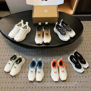 Унисекс мрежести маратонки за бягане с дишащ горен слой, леки, с шнурова закопчалка и гумена подметка