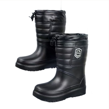 Снежни ботуши за мъже, водоустойчиви, противохлъзгащи, топли с изкуствен пух, EVA горна част и подметка (Външен: EVA; Подметка: EVA; Вътрешност: изкуствен пух)