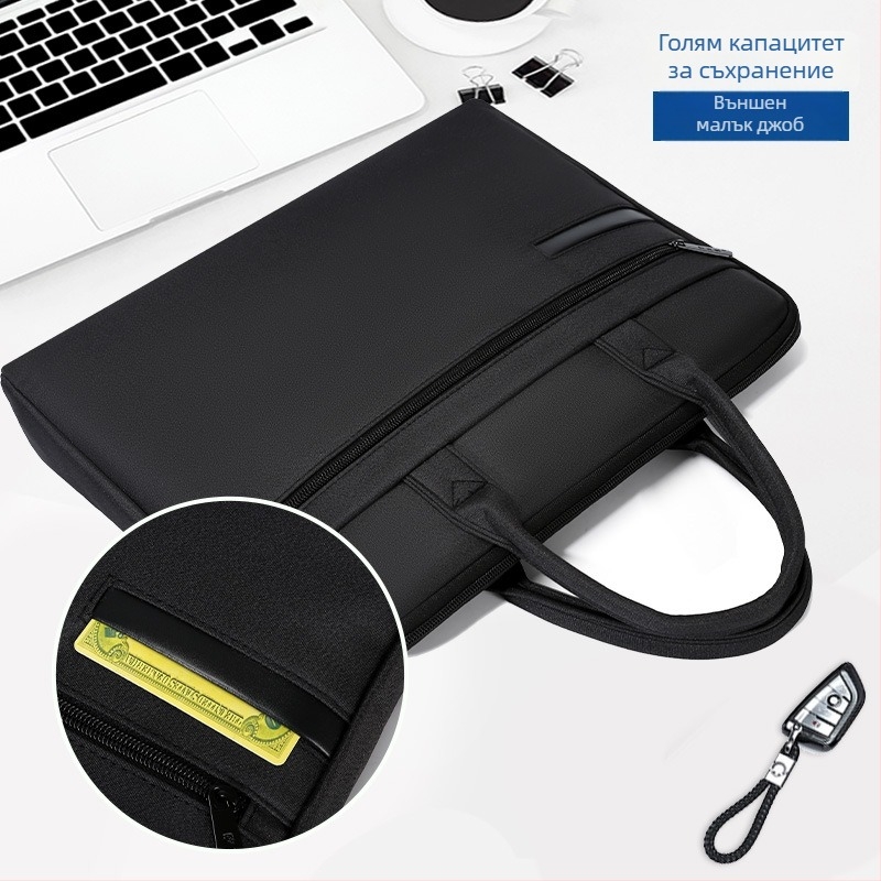 Документна чанта Oak Qi с цип, стил за пътуване, Oxford плат (Марка: Oak Qi; Материал: Oxford плат; Стил: Zipper; Стайлинг: Комутинг)