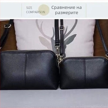 Кроссбоди чанта от PU, shell стил, вътрешен джоб с цип, полиестерна подплата