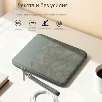 Калъф за таблет iPad Mini | водоустойчив, ултралек, износоустойчив, антисейсмичен | Материал: полиестер; едноцветен дизайн; съвместим с Apple и Huawei таблети