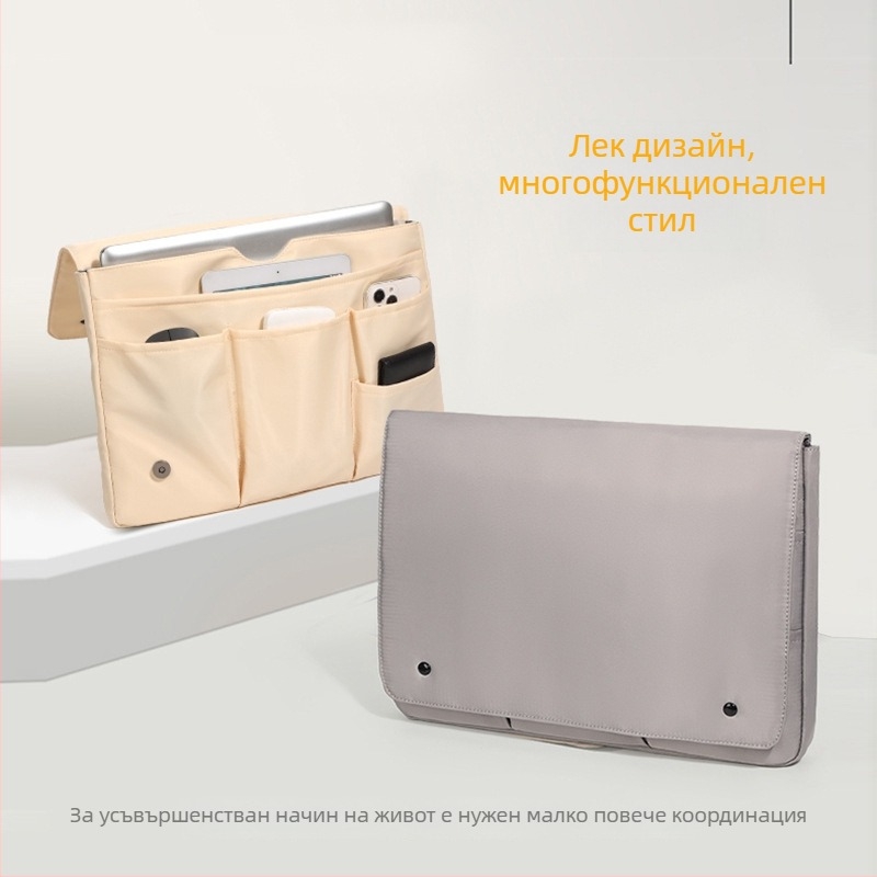 Портативна чанта за таблети и лаптоп с възможност за печат на лого, водоустойчива, ултралека, за 15-инчови устройства, Oxford платно