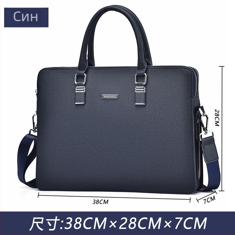 BADENROO PU портфейл с буквена шарка, подплата от полиестер, предназначен за делово пътуване