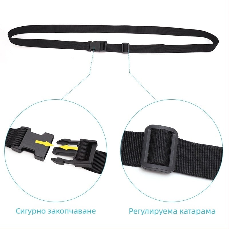 Ленти за съхранение и стягане за къмпинг и пътуване, ремъци за багаж и раници