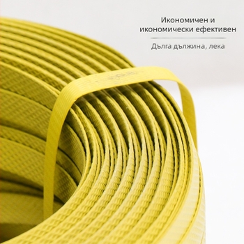 PP лента за опаковане, носивост 70 кг, ролка Ø100 мм, за логистично опаковане