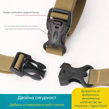 Ремък за багаж за къмпинг: регулируем, с двойна сигурност катарама, антиплъзгащ, PU материал, усилен