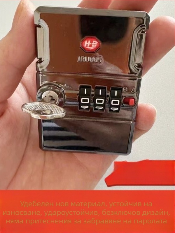 Аксесоар за заключване на багаж с парола – ABS материал, защита срещу кражба, пролет 2024, универсален аксесоар за чанти