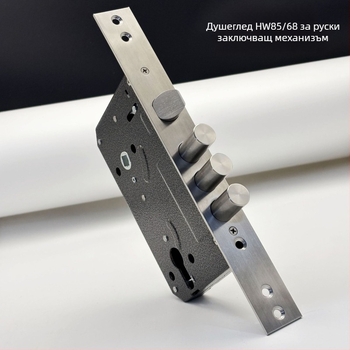 Механична брава, модел 8568, неръждаема стомана, подходяща за охранителни врати, вили и дървени врати, марка Juhongwei