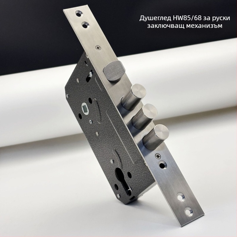 Механична брава, модел 8568, неръждаема стомана, подходяща за охранителни врати, вили и дървени врати, марка Juhongwei