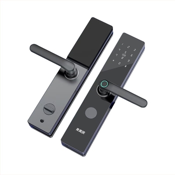 A20s заключване за апартаменти и къщи за гости — алуминиева сплав, Bluetooth, отпечатък и парола, четец за карта, болт 8x10, модерен дизайн