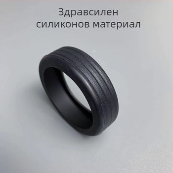 Силиконова защитна обвивка за колелата на куфара с райета – намалява натоварването, Pinmu