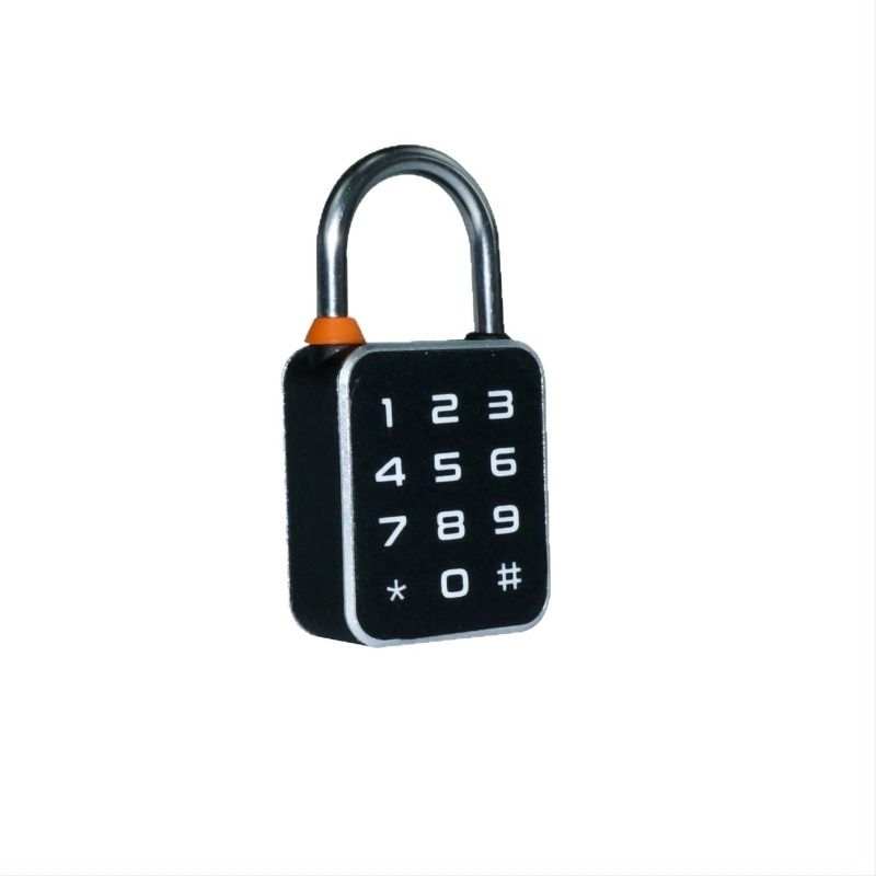 Мини ключалка с пръстов отпечатък и парола с Bluetooth за шкафове и чекмеджета, водоустойчива за открито, двустранно отключване, над 100000 отключвания, сканиране за 0,5 сек