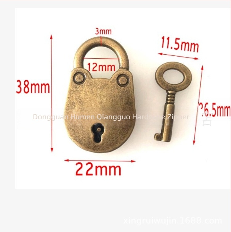 Винтидж заключалка с мечка, среден модел, Xinrui, за DIY бижута, лицензиран частен етикет