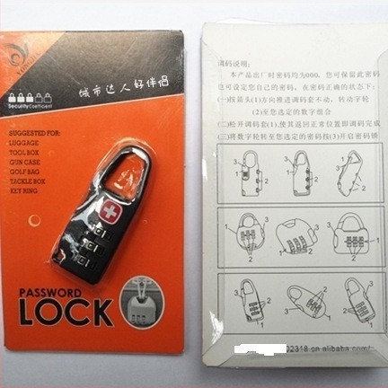 ZNBA Мини заключване за раници – заключване с кръстосана комбинация от цинкова сплав, с лого, 28 g, персонализация, подходящо за раници, пътни чанти, спортни чанти и бизнес подаръци