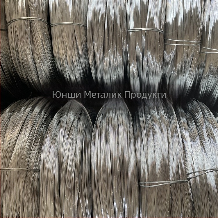 Галванизирана блестяща желязна тел за пръстен за носене на кофа за лед и вода; Материал: Q195; Форма на напречното сечение: Кръгла; Дължина: 100; Якост на опън: 450-500