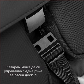 TANGCOOL DSLR камера чанта — голям капацитет, през рамо, Oxford плат