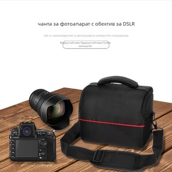 Чанта за DSLR камера, Corduroy, стил раница, унисекс, за домашно съхранение