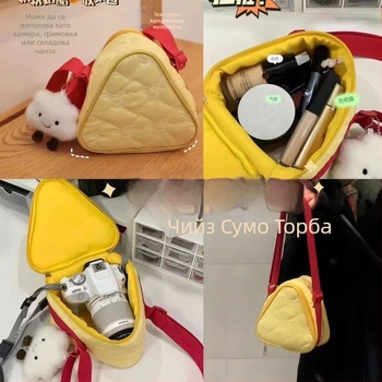 Чанта за SLR камера, памучна, през рамо, за жена, модел 000