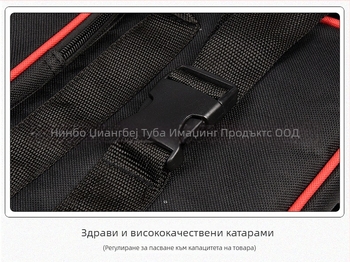 nbtubao Чанта за фотосветлинен комплект с Oxford плат, универсална съвместимост, 3 кг, за употреба на закрито