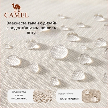 Планинска раница за туризъм Camel, 40 л капацитет, с дъждо покривало