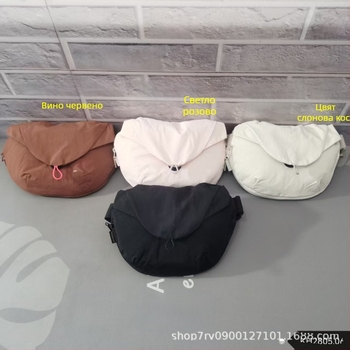 Спортна чанта през кръста, унисекс, урбан стил (материал: найлон; предназначена за спорт на открито; подплата: найлон)