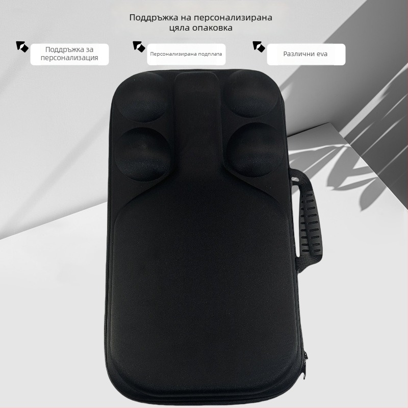 Yunmu EVA твърд корпус за съхранение на ракетка за тенис на маса със печат на лого, Zhejiang, спортен аксесоар