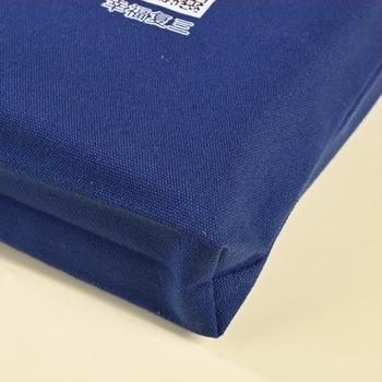 Платнена торба за студенти с печат на лого - персонализируема, ламиниран печат, общо предназначение, с дъно и страни