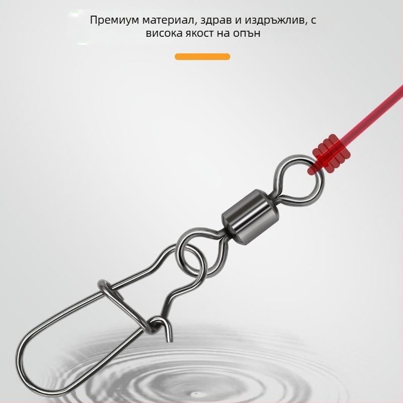 Конектор с осмообразен пръстен и американски завъртаник с подсилен щифт — samol, неръждаема стомана + въглеродна стомана