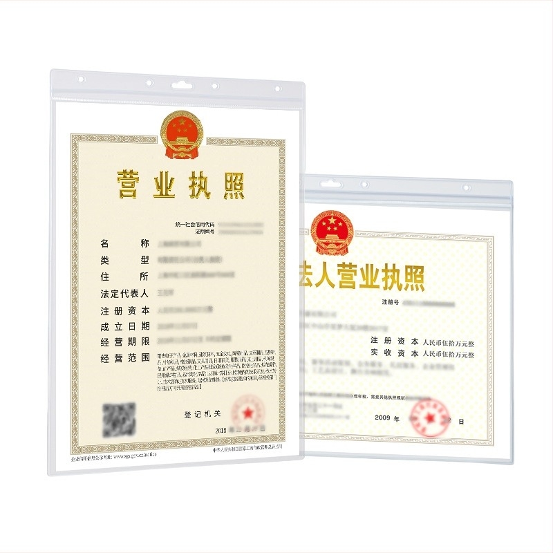 PVC прозрачен калъф за карта, защита 3 в 1, лицензионни частни марки, бизнес/OL стил, универсална употреба