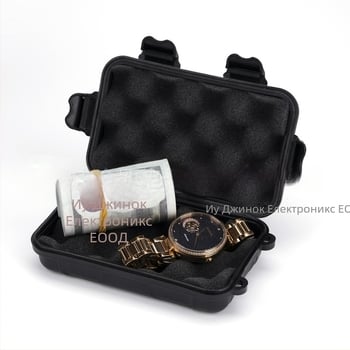 Метална кутия за автомобилни ключове с двойно магнитно всмукване, водоустойчива, скрит дизайн, капацитет 50 ml