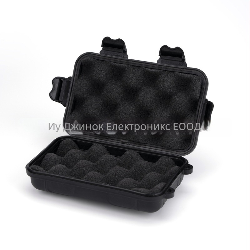 Метална кутия за автомобилни ключове с двойно магнитно всмукване, водоустойчива, скрит дизайн, капацитет 50 ml