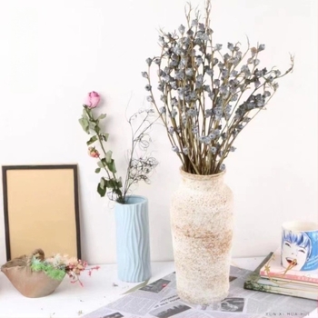 Аранжировка от сушени цветя — естествени сушени цветя, сорт 18542976, готова за подарък