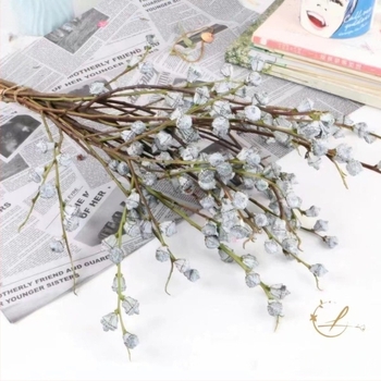 Аранжировка от сушени цветя — естествени сушени цветя, сорт 18542976, готова за подарък