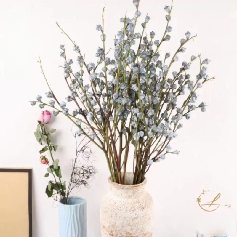 Аранжировка от сушени цветя — естествени сушени цветя, сорт 18542976, готова за подарък