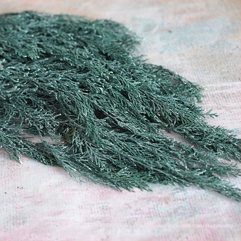 Борови клонки за букети — сушени цветя с жилки, боядисани, опаковани в торбички