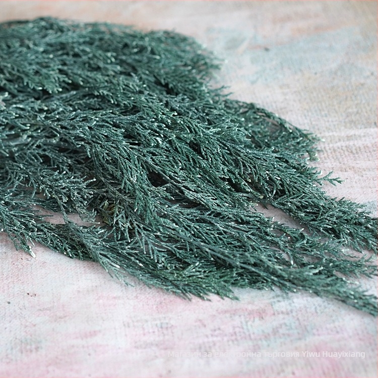 Борови клонки за букети — сушени цветя с жилки, боядисани, опаковани в торбички