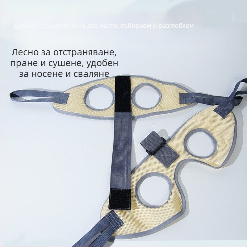 Обновен котешки хамак за къпане и подстригване на нокти, с анти-драскане, анти-кусане и фиксираща торба