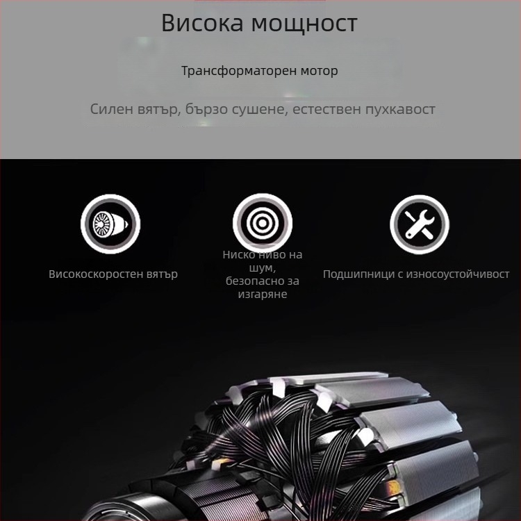 Сешоар за домашни любимци (за котки и кучета) – модел Lb-820b, 1600–1999W, AC мотор, Спирален нагревател, 220V