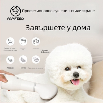 Машина за сушене и разресване на козината за домашни любимци – всичко в едно за кучета и котки, под 1000W, 220V, домашна употреба