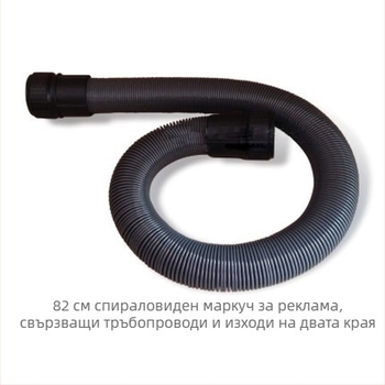 Комплект аксесоари за сешоар за подстригване на кучета: въздуховод, дюза и щипка CP-160/CP-200, марка Corps, 2000W+, ≤36V, модел 200