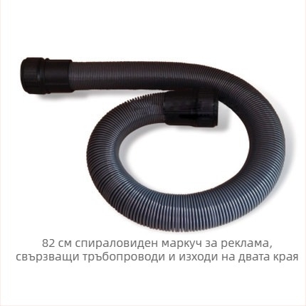 Комплект аксесоари за сешоар за подстригване на кучета: въздуховод, дюза и щипка CP-160/CP-200, марка Corps, 2000W+, ≤36V, модел 200