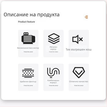 Сешоар за домашни любимци и вакуум, ръчен, 2000W AC мотор, 220V, висока всмукателна сила