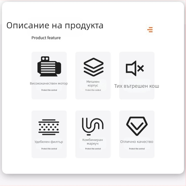 Сешоар за домашни любимци и вакуум, ръчен, 2000W AC мотор, 220V, висока всмукателна сила