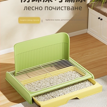 Кучешки тоалет с стена и чекмедже за всички породи, против стъпване, пясъчна тава • Марка: Other • Материал: Silk flower • Внос: Не