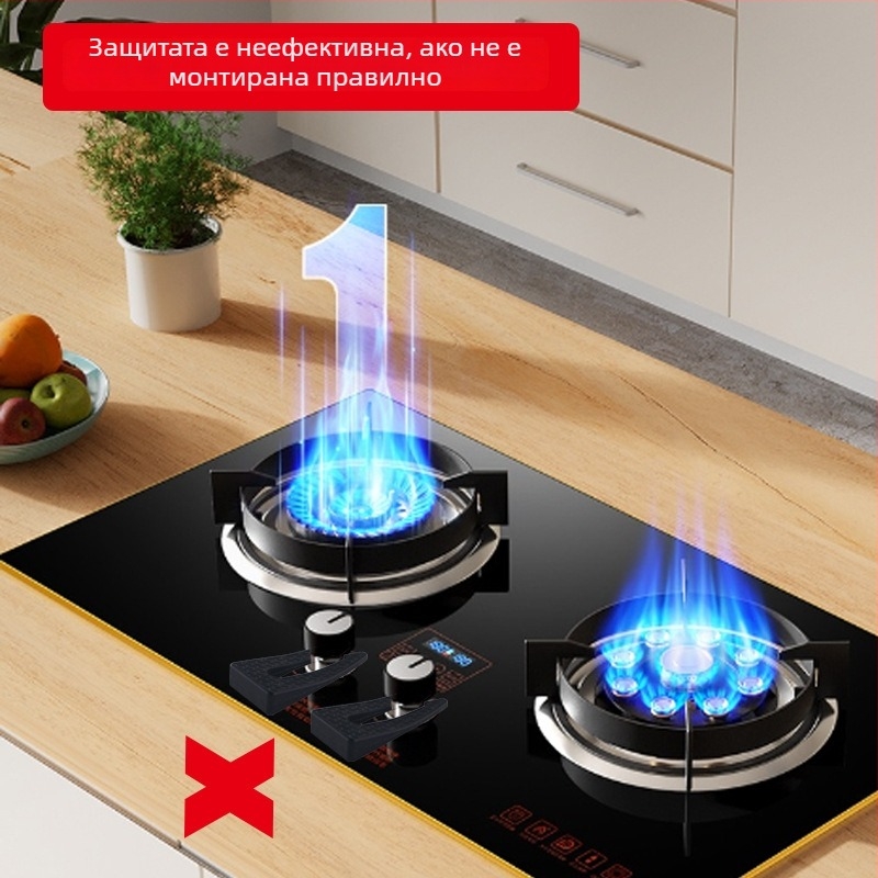 Защитен капак за газови копчета с ключалка Dudu Bear (опаковка: 1000 броя)