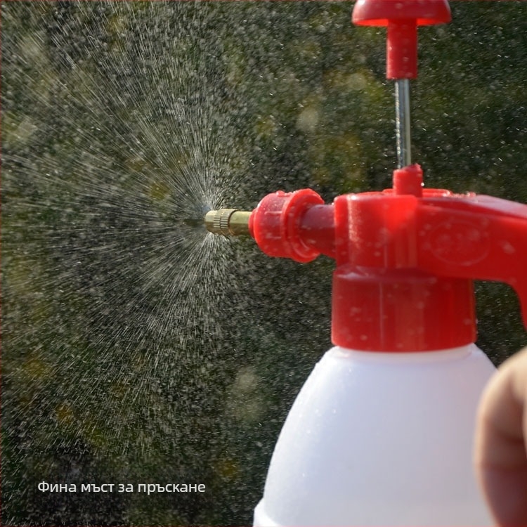 Пластмасова лейка за поливане и пръскачка, капацитет 1.5 л, ръчна пръскачка за градина